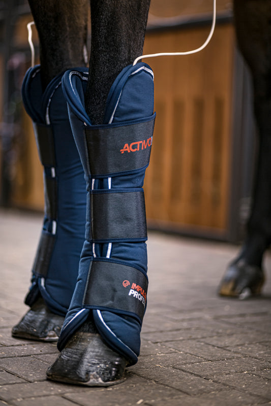 IMPULSELINE Professional Leg Wraps (PEMF and Massage) - Front Component